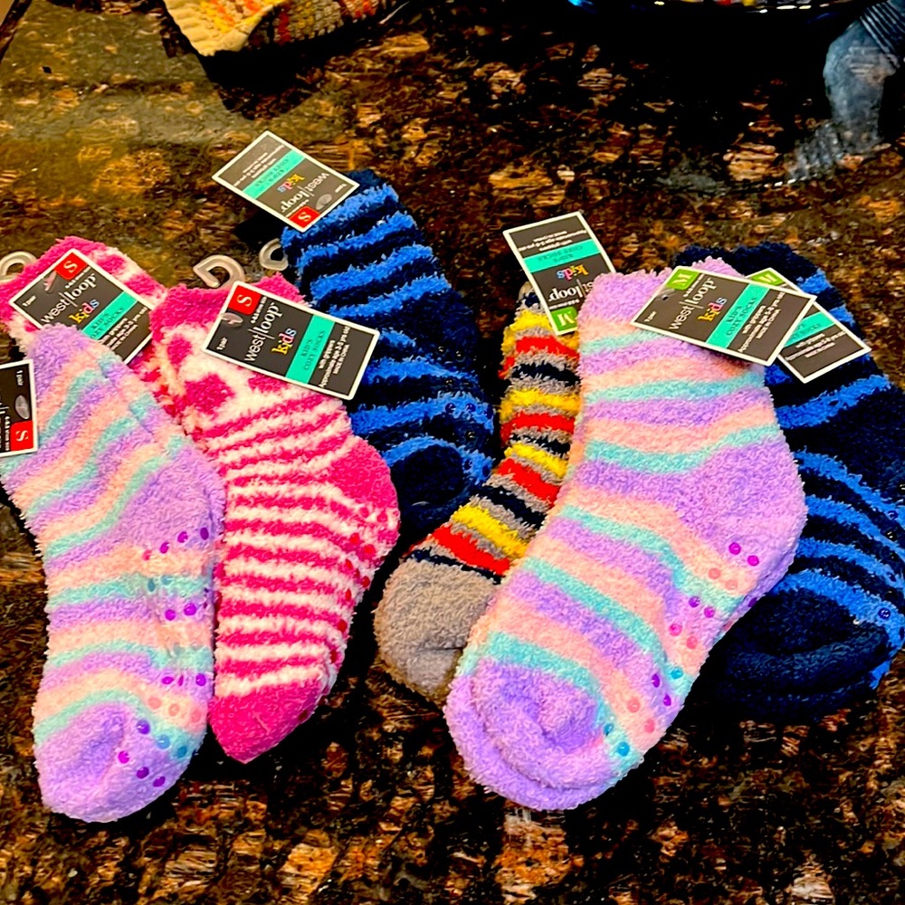 7 piece’s. Cozy socks